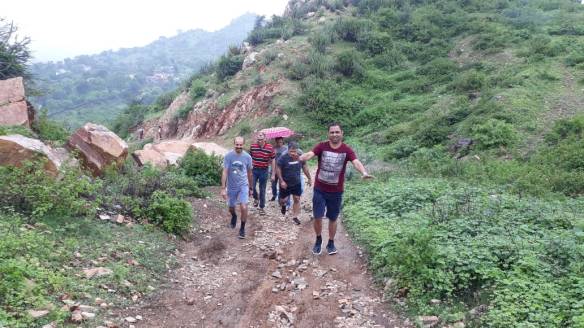 the way to Bahubali hills
